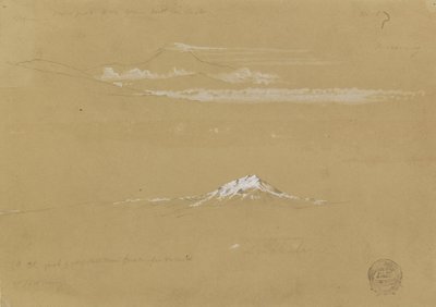 Sincholagua, Morgen, vom Tempel der Sonne, Quito von Frederic Edwin Church